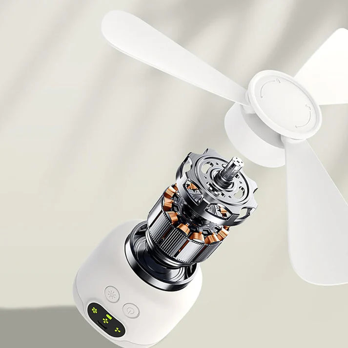 ⏰ Limited-time offer: 50% OFF a rechargeable ceiling fan with LED lights! 🌬️✨