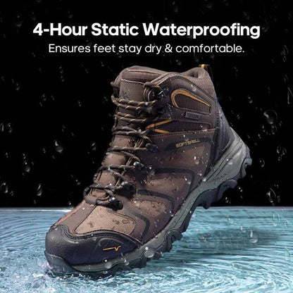 Youmiishop™  Men's Ankle High Waterproof Hiking Boots Outdoor Lightweight Hiking Boots for Camping, Trekking and Mountaineering