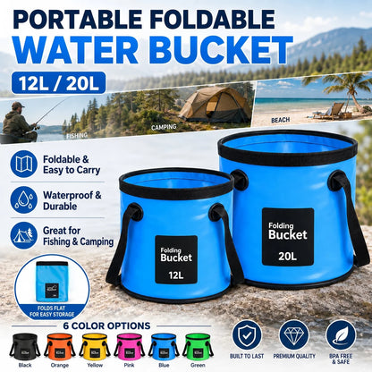 ⏰Limited Stock 49% OFF💦🎣Portable Foldable Water Bucket