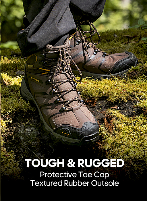 Youmiishop™  Men's Ankle High Waterproof Hiking Boots Outdoor Lightweight Hiking Boots for Camping, Trekking and Mountaineering