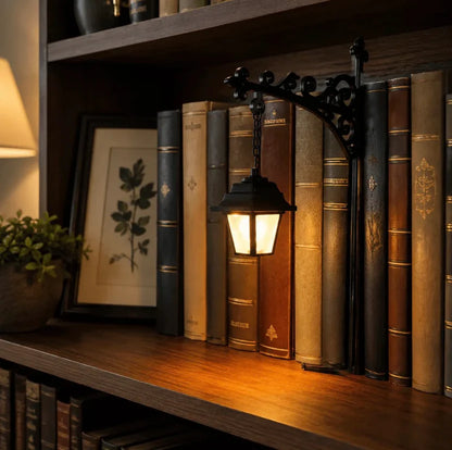 💡Library Lantern—Mini Bookshelf Lamp: A Home Decor Gift for Book Lovers