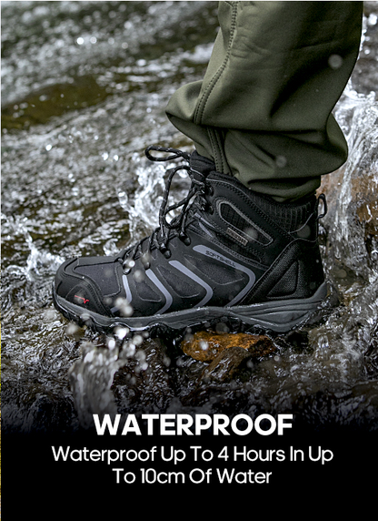 Youmiishop™  Men's Ankle High Waterproof Hiking Boots Outdoor Lightweight Hiking Boots for Camping, Trekking and Mountaineering