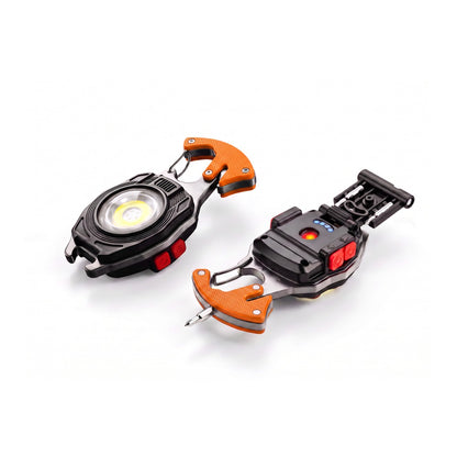 💥LAST DAY SALE 50%OFF💥💡8-in-1 Multifunctional Keychain Flashlight🔦🌈