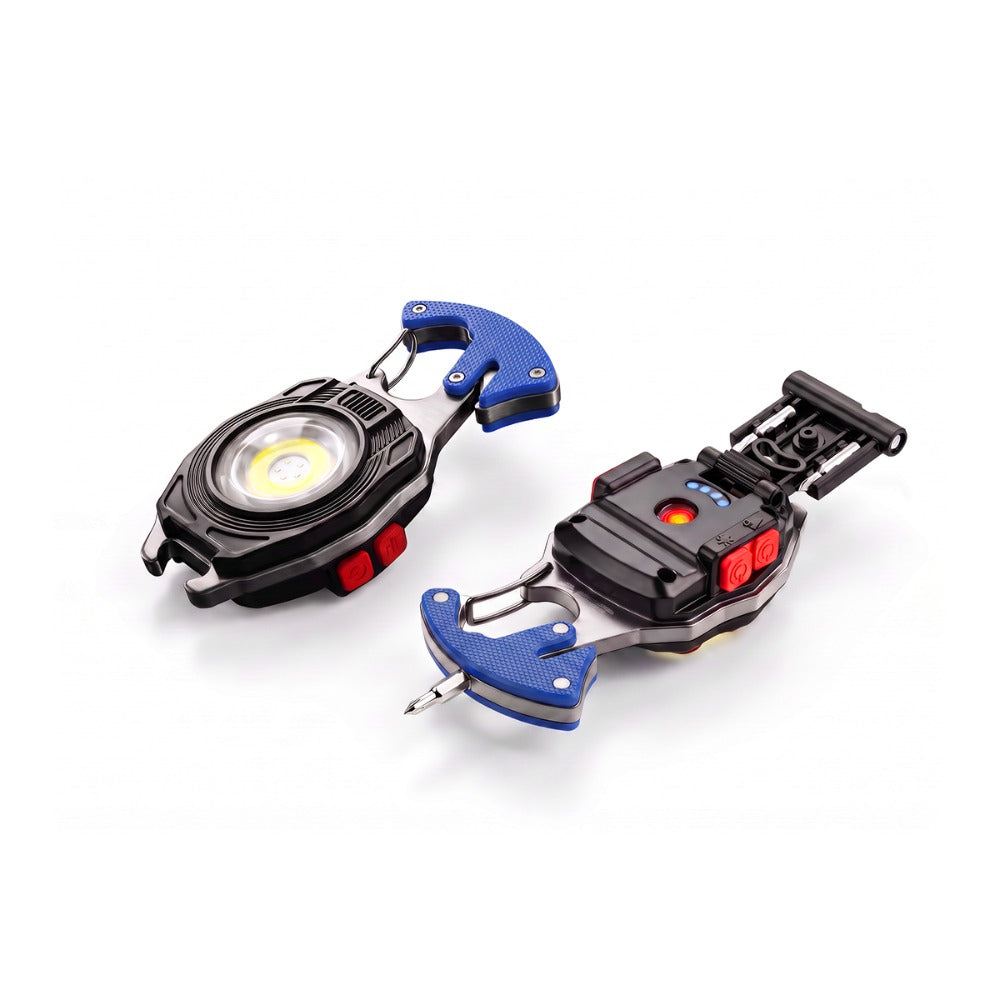 💥LAST DAY SALE 50%OFF💥💡8-in-1 Multifunctional Keychain Flashlight🔦🌈