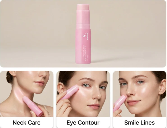 🔥🔥🔥    Pink Collagen Plumping Multi-Benefit Lip and Body Balm