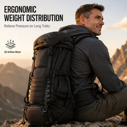 🎒Large Capacity Outdoor Hiking Backpack