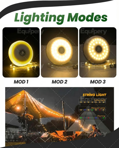 Youmiishop Multifunction Camp Lamp