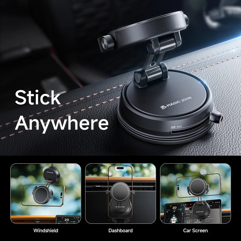 360° Clip-On Magnetic Car Holder