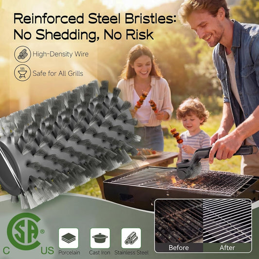 🔥Wireless Electric Grill Brush Cleaner