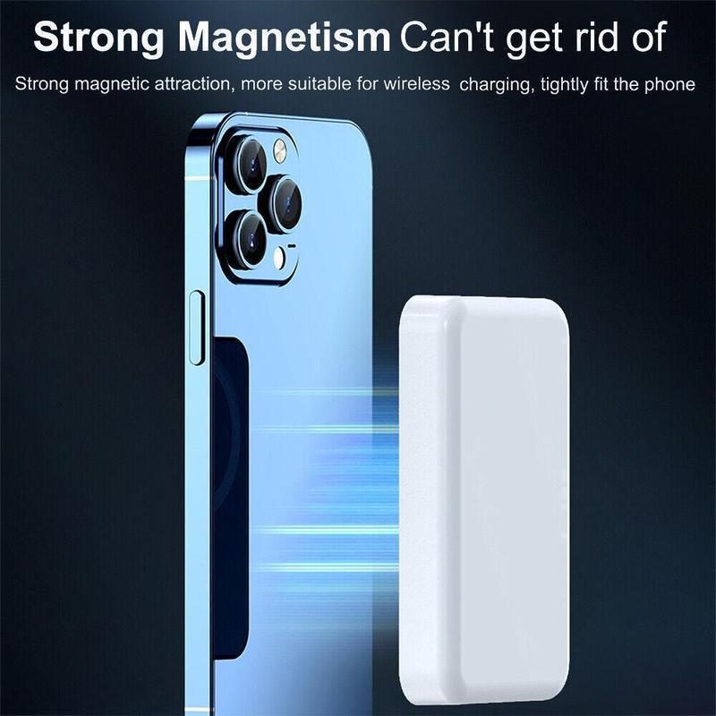 MagSafe Magnetic 10,000 mAh Fast-Charging Power Bank  Compatible with iPhone 12–17 Series  Portable Wireless Charger