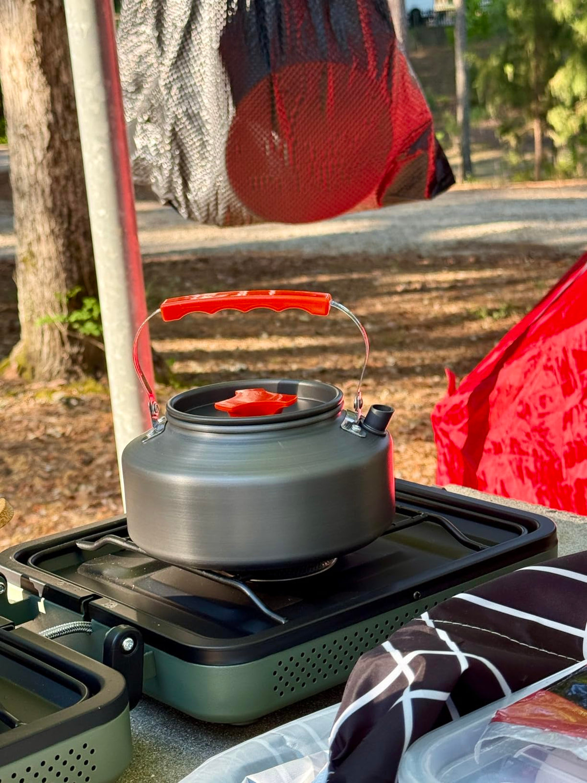 U.mi-Q17pcs Camping Cookware Mess Kit,for Camping,Backpacking,Picnic