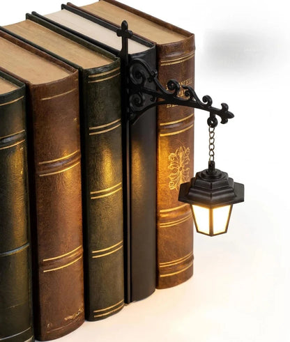 💡Library Lantern—Mini Bookshelf Lamp: A Home Decor Gift for Book Lovers