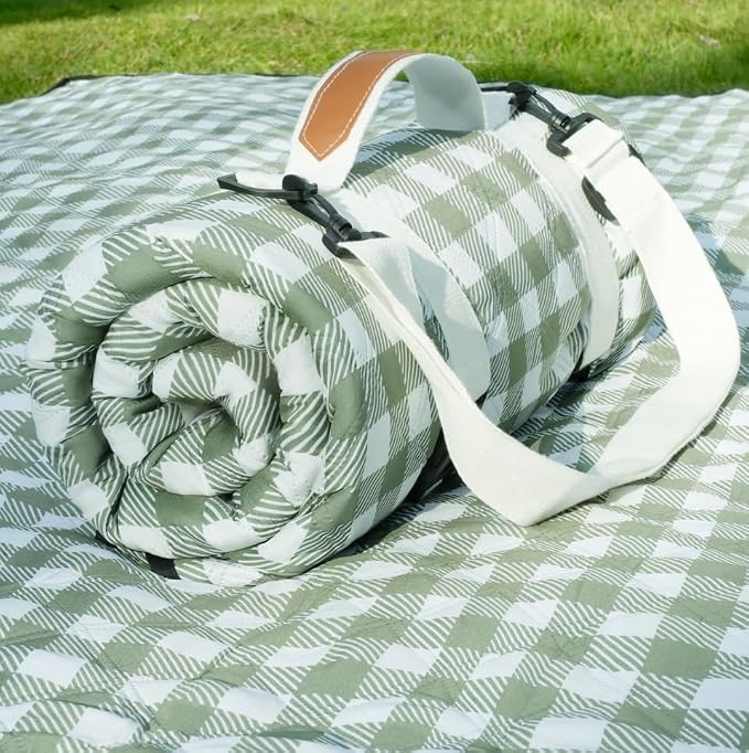 Youmiishop Extra Large Waterproof Picnic Blanket | Foldable Outdoor Camping Beach Mat, Portable Rug for Park, Lawn & Music Festival, Travel Gift