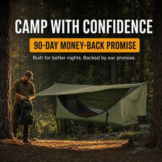 ⛺ Single‑Person Hammock Tent with Mosquito Net & Sleeping Pad