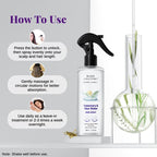 Bare Anatomy Nature x Science Rosemary Water with Rice Water |100% Natural Extract | Soft & Smooth Hair Non-Greasy & Fast Absorbing | 200 ml