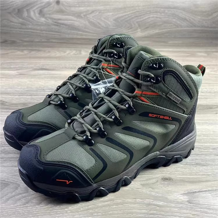 Youmiishop™  Men's Ankle High Waterproof Hiking Boots Outdoor Lightweight Hiking Boots for Camping, Trekking and Mountaineering
