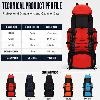 🎒Large Capacity Outdoor Hiking Backpack