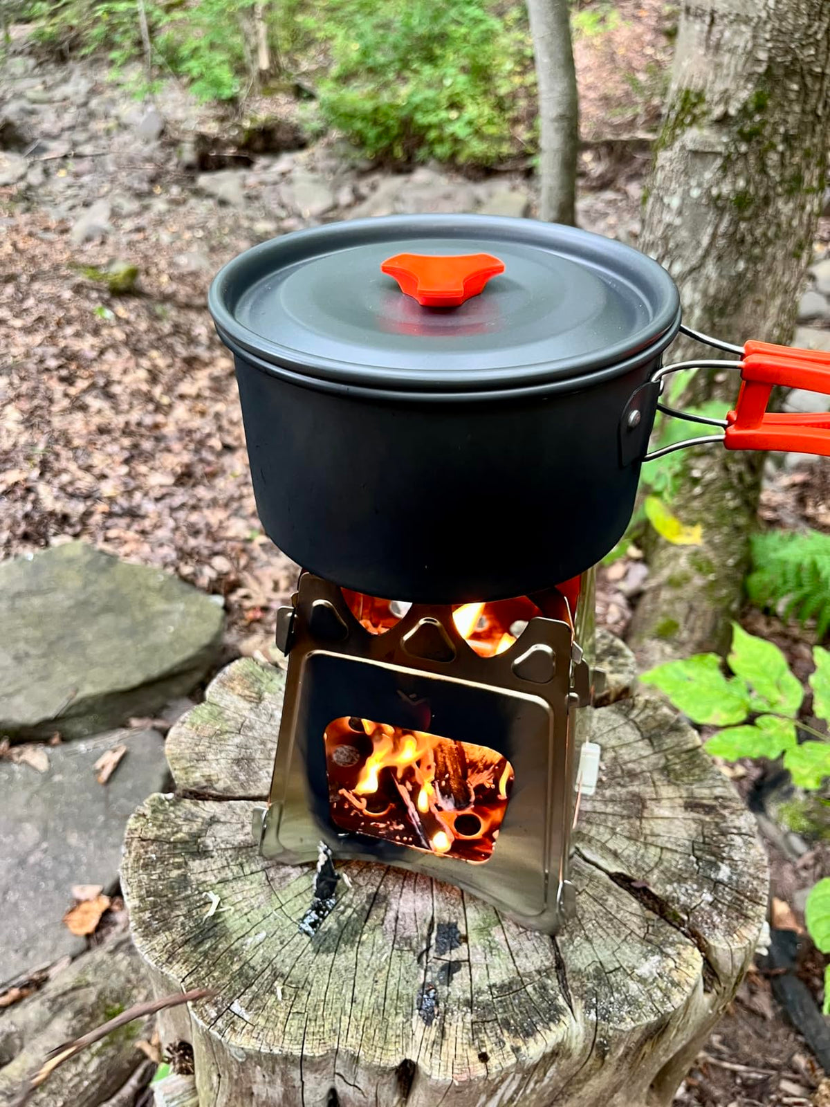 U.mi-Q17pcs Camping Cookware Mess Kit,for Camping,Backpacking,Picnic