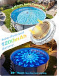 Solar-Powered Floating Pool Lights, RGB Pool Light Strips with Remote Control, IP68 Waterproof, Suitable for Above-Ground Pools, Pool Parties, In-Ground Pools, and Hot Tubs