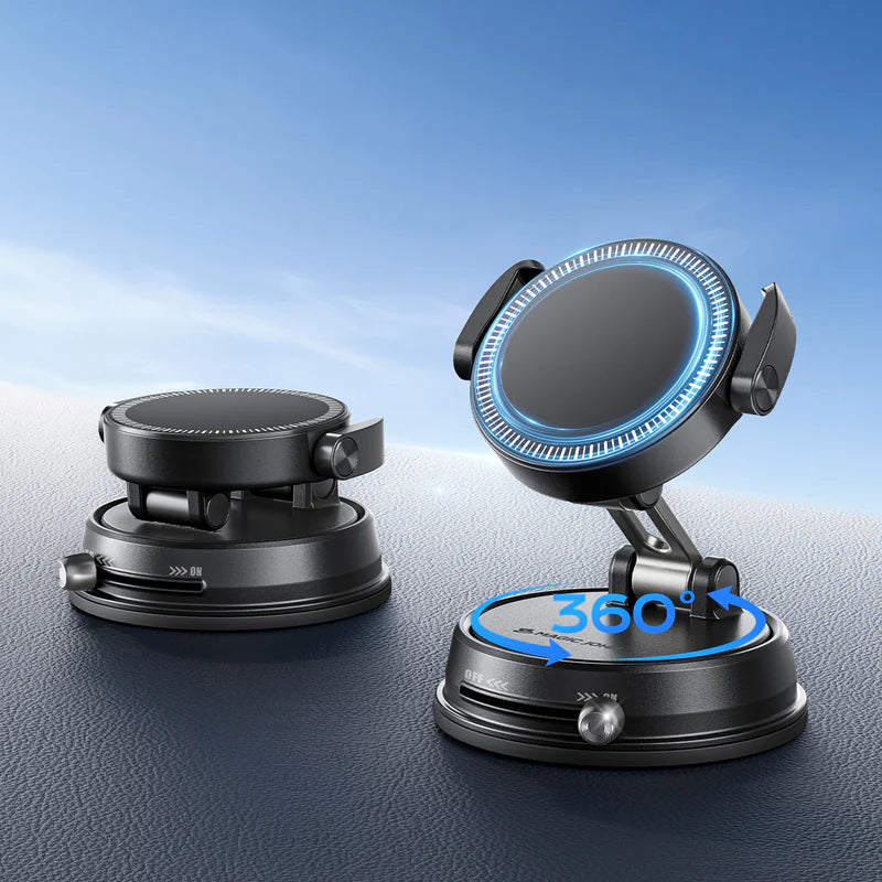 360° Clip-On Magnetic Car Holder