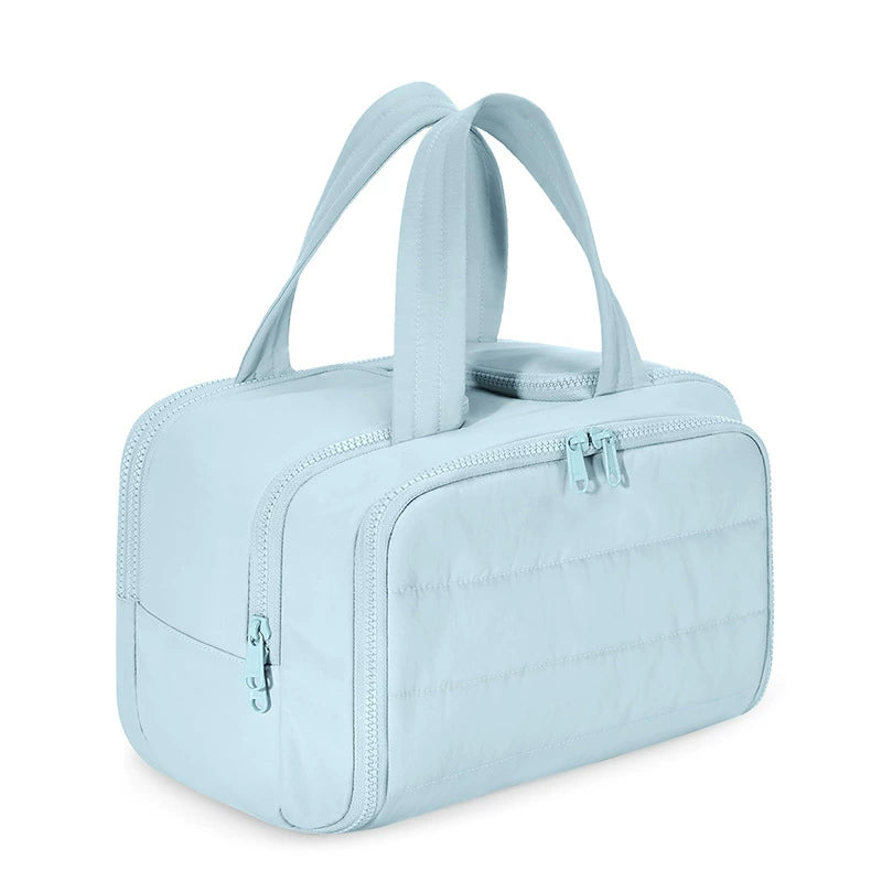 Large-Capacity Multifunctional Travel Toiletry Bag  Organizer for Women’s Essentials · Brush Pouch · Travel Essentials
