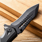 Tactical Survival Folding Pocket Knife – Military Grade EDC Utility Knife with Window Breaker & Seatbelt Cutter for Camping Hunting Outdoor Emergency