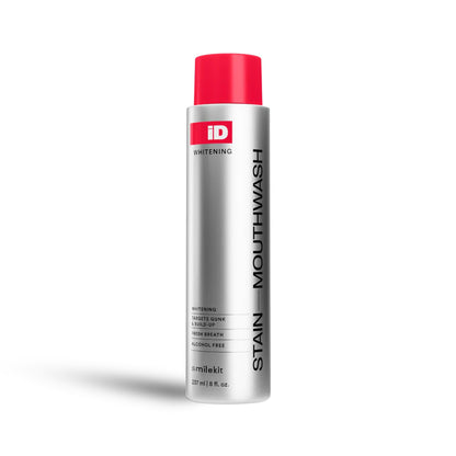 lD Stain WhHismiitening Mouthwash for White Teeth, Freshens Breath with Essential Oils 237ml