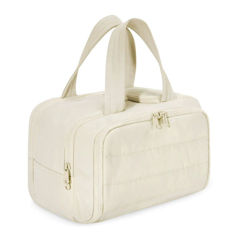 Large-Capacity Multifunctional Travel Toiletry Bag  Organizer for Women’s Essentials · Brush Pouch · Travel Essentials