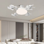 E27 Fan with Remote Control Light: 2-in-1 Lighting and Cooling Chandelier with Adjustable Light Switch and Functions