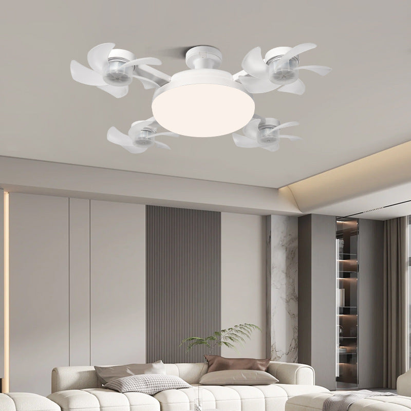 E27 Fan with Remote Control Light: 2-in-1 Lighting and Cooling Chandelier with Adjustable Light Switch and Functions