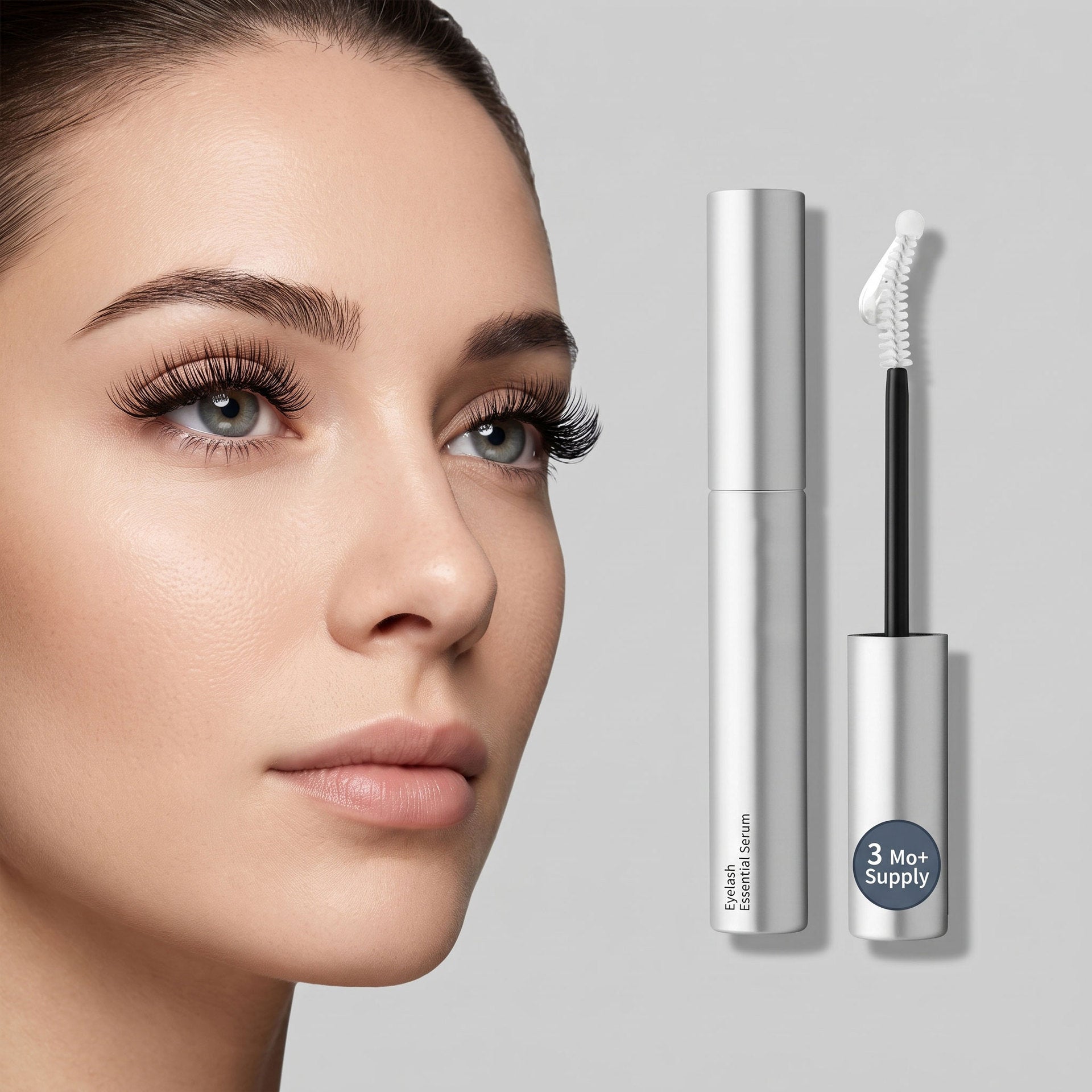 [EPAIS] Essential Eyelash Growth Serum, Large Size 0.5 oz — Safe and gentle eyelash care that makes your lashes thicker and fuller in two weeks; non-prostaglandin formula