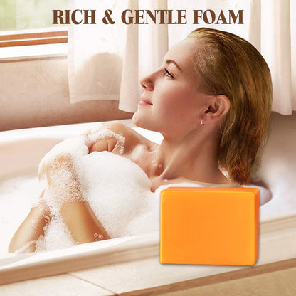 🔥🔥Vitamin C Papaya Goat Milk Handmade Soap
