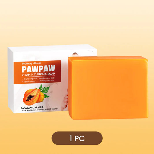 🔥🔥Vitamin C Papaya Goat Milk Handmade Soap
