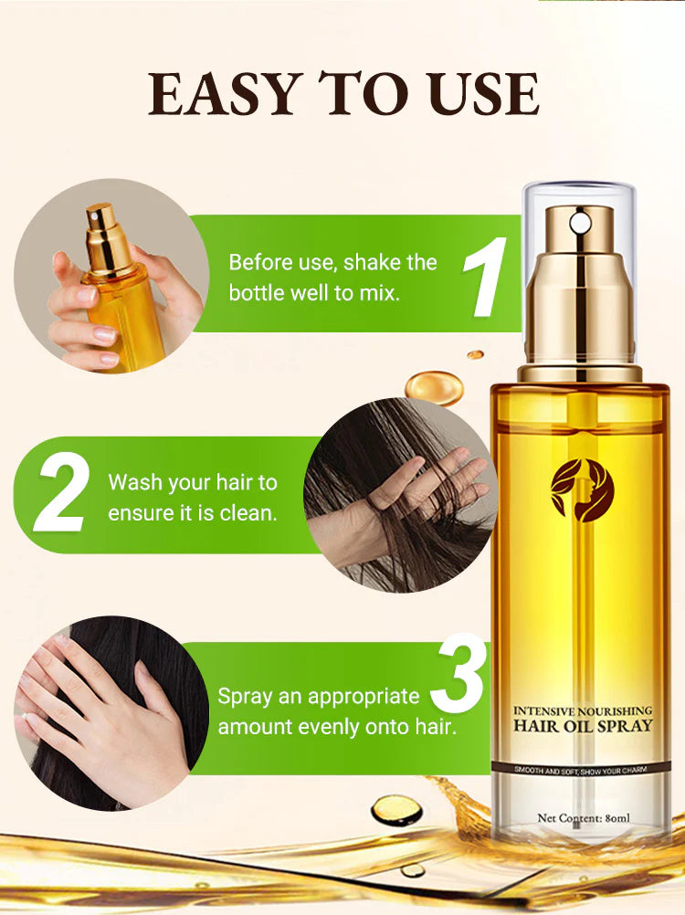 💫Hot Sale-50% Off🎉Intensive Nourishing Hair Oil Spray