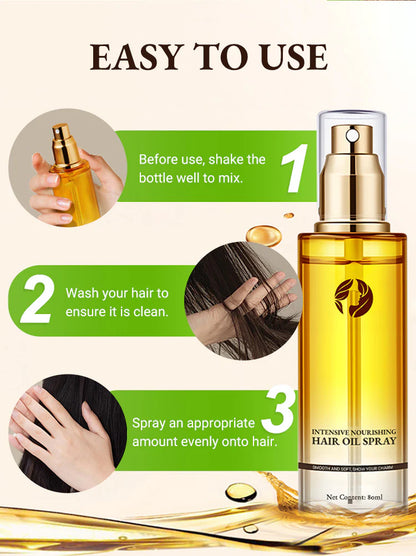 💫Hot Sale-50% Off🎉Intensive Nourishing Hair Oil Spray