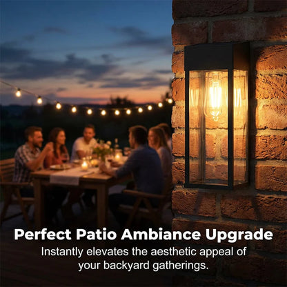 Modern Solar-Powered LED Wall Light