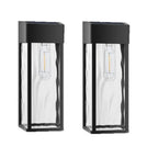 Modern Solar-Powered LED Wall Light