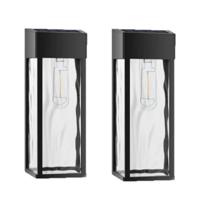 Modern Solar-Powered LED Wall Light