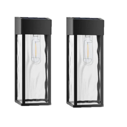 Modern Solar-Powered LED Wall Light