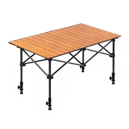 ⛺ LIMITED-TIME 50% OFF! 🪑 Portable Camping Table – Folding, Carbon Steel, Quick Setup ✨