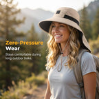 UPF 50+ Wide Brim Sun Hat with Neck Flap