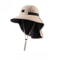 UPF 50+ Wide Brim Sun Hat with Neck Flap