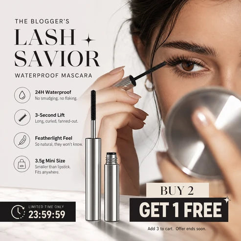 💟Buy 1 Get 2 Free💦Waterproof Curling & Lengthening Mascara